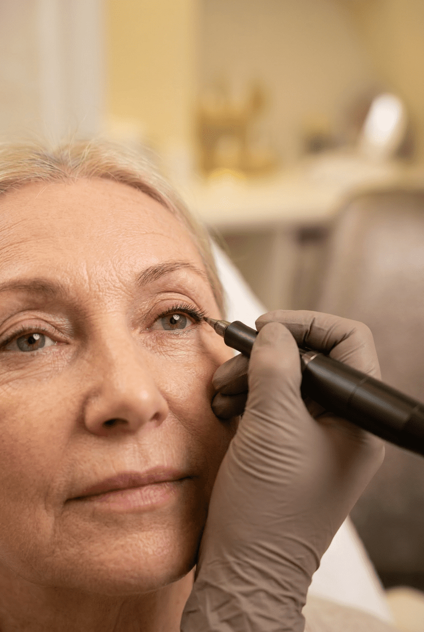 Wimpernkranzverdichtung