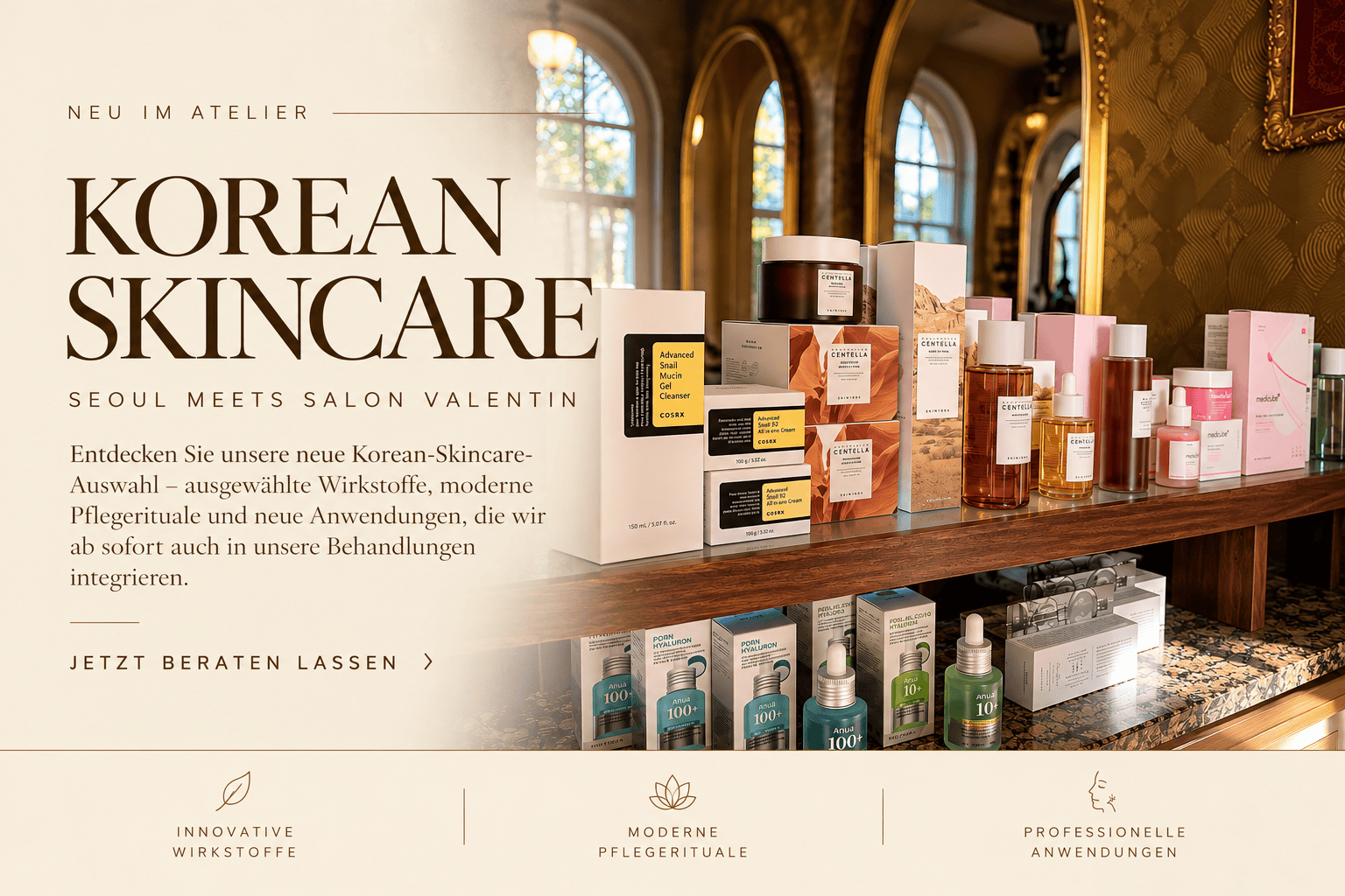 Korean Skincare Salon Valentin